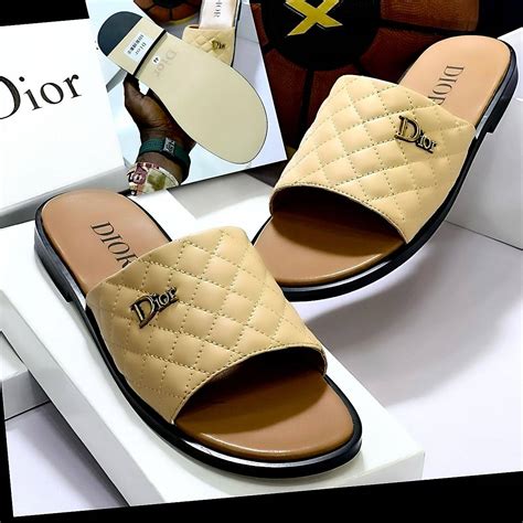 christian dior slippers heren|Christian Dior slippers for men.